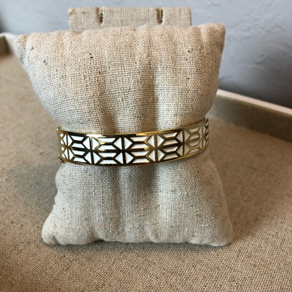 Stella & Dot Breezeblock Enamel Bangle - NIB - Picture 2 of 6